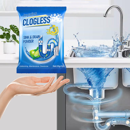 Regalo práctico: Polvo limpiador para desatascar desagües de cocina
