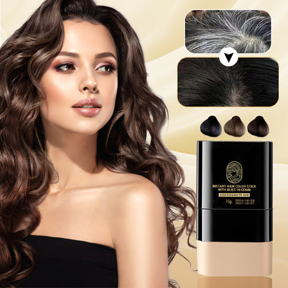 🎉Compra 2 y llévate 1 gratis🎉Colorante instantáneo para el cabello con peine incorporado