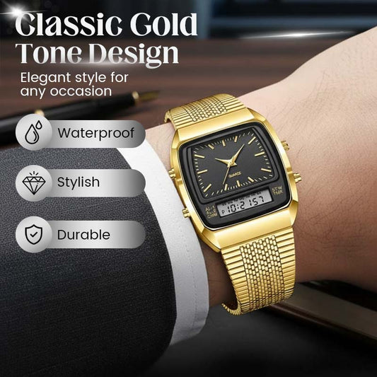 📢📢 ¡50% de descuento! 🎅 Reloj deportivo digital multifuncional LIEBIG Roman Retro Dual System