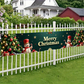 🎄 Ofertas Especiales para Navidad 🎄Banner colgante de Merry Christmas al aire libre