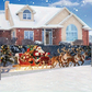🎄 Ofertas Especiales para Navidad 🎄Banner colgante de Merry Christmas al aire libre