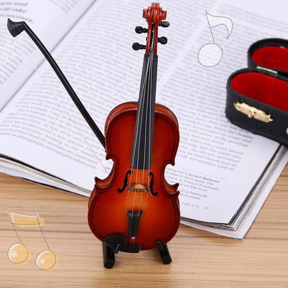 Adorno de violín en miniatura - Regalo de graduación