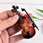 Adorno de violín en miniatura - Regalo de graduación