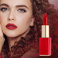 Barra de labios hidratante con purpurina que cambia de color