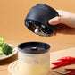 🧄 Picadora Eléctrica de Ajo Recargable – Multifuncional, Antisalpicaduras y Perfecta para la Cocina y Bebés ✨🍽️