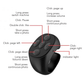 Control remoto inalámbrico Bluetooth de anillo