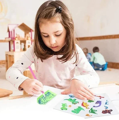 🎄Oferta Navideña 49% de DESCUENTO🎄Pintura de Diamantes de Dibujos Animados para Niños DIY Gratis