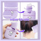 Peine para peinar con crema para el cabello