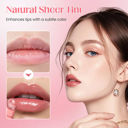 Aceite hidratante para labios con color