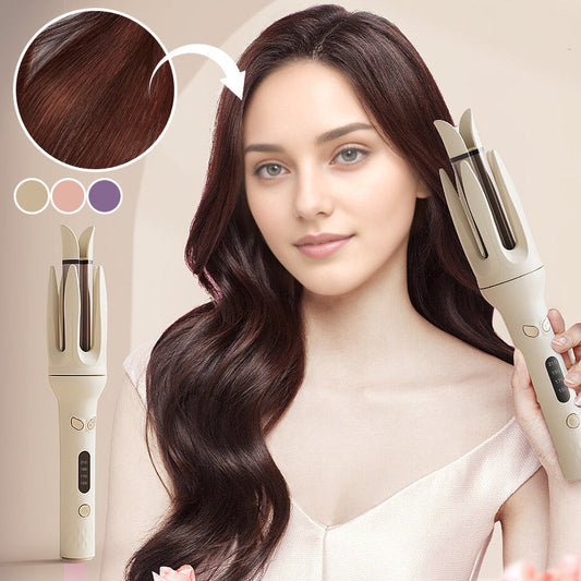 🔥 55% DE DESCUENTO 💖✨ Rizador automático con cuatro temperaturas: crea sin esfuerzo rizos perfectos y duraderos 💇‍♀️🔥🌈