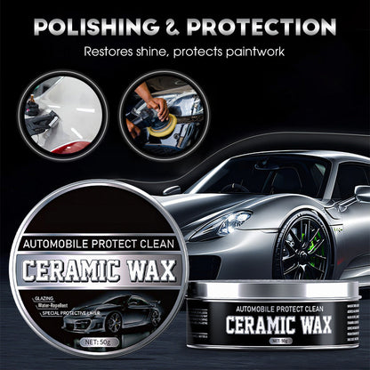 🔥🚗Pasta de cera de titanio cerámica pulidora y protectora 2 en 1