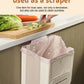 Cubo de basura colgante plegable para residuos de cocina