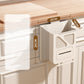 Cubo de basura colgante plegable para residuos de cocina