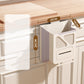 Cubo de basura colgante plegable para residuos de cocina