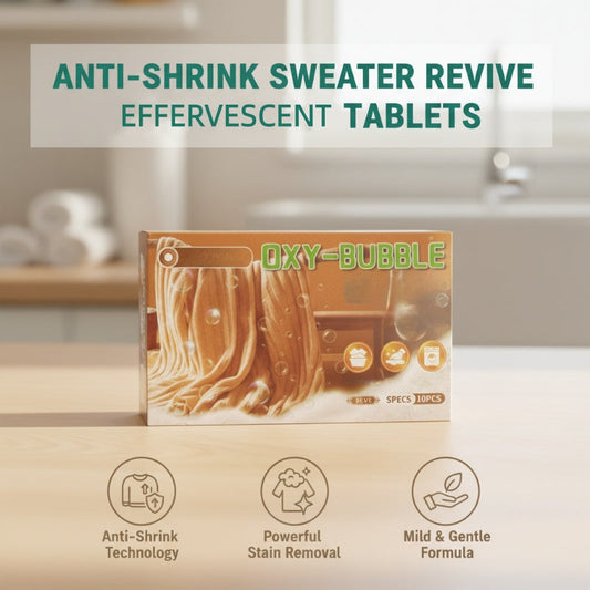 🔥【OFERTA IMPERDIBLE】🔥✨ Enzimas+protección+pH suave! Tabletas punto Tabletas Sweater Revive restauran talla