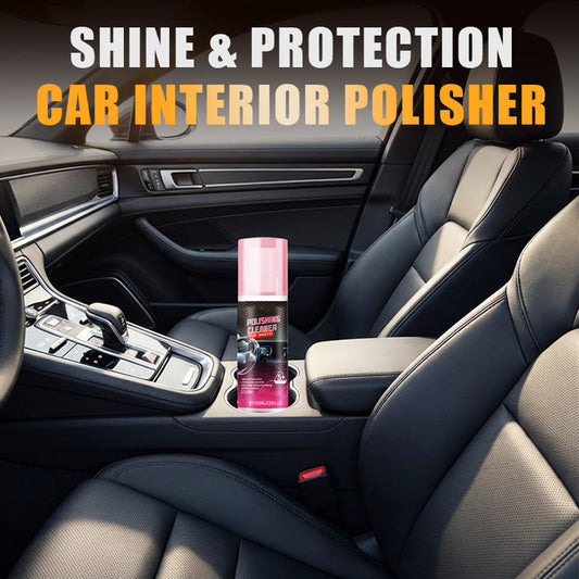🔥Compra más y ahorra más🔥Pulidor de interiores de coche con brillo y protección instantáneos🚗