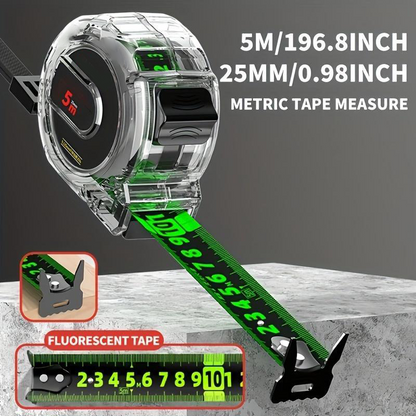 📢📢 ¡50% DE DESCUENTO!! ⏰ Cinta métrica fluorescente de alta precisión