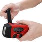 Radio de emergencia solar portátil multifuncional