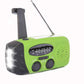 Radio de emergencia solar portátil multifuncional