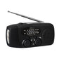 Radio de emergencia solar portátil multifuncional