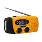 Radio de emergencia solar portátil multifuncional