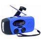Radio de emergencia solar portátil multifuncional