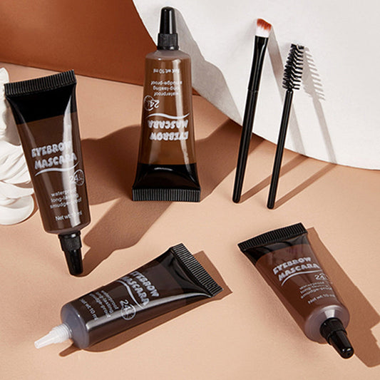 🔥【1° Más Vendido】Cejas que se desvanecen/rozan? Maquilladoras recomiendan!24H+🌟 Natural+🖌️ Cepillo Incluido! Tinte Cejas Waterproof