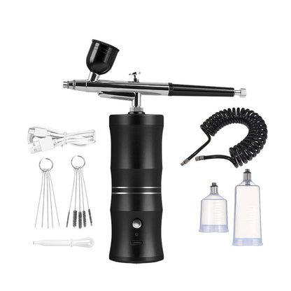 Kit de aerógrafo eléctrico con compresor