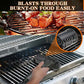 Limpiador de cepillos para parrilla de barbacoa eléctrico inalámbrico