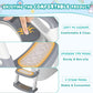 Asiento de inodoro de entrenamiento para ir al baño con escalera