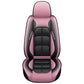 Funda de cuero para asiento de coche con cobertura total para todas las estaciones