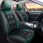 Funda de cuero para asiento de coche con cobertura total para todas las estaciones