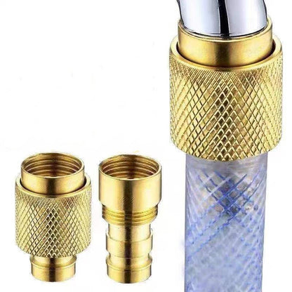 🌟Adaptador de tubería de agua de cobre y boquilla de manguera de agua de alta presión