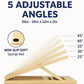 🔈🔈40% DE DESCUENTO🏃‍Tabla inclinada de madera ajustable para estirar pantorrillas