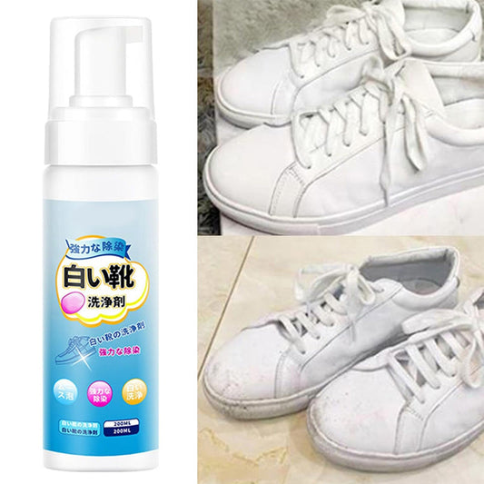 Limpiador de zapatos en espuma universal portátil sin enjuague