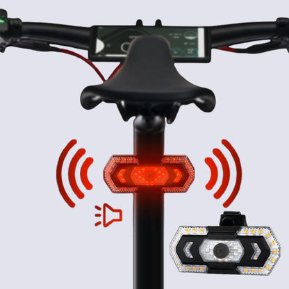Luz trasera de señal de giro para bicicleta con control inalámbrico