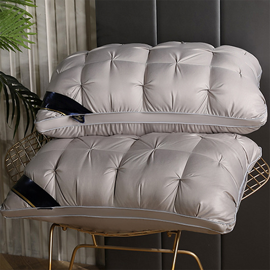 💞 Almohada cervical ergonómica lavable: transpirable y suave con costuras 3D.