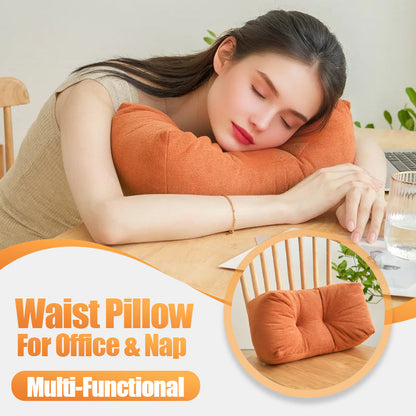 Almohada lumbar multifuncional para la oficina y la siesta.