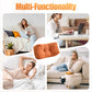 Almohada lumbar multifuncional para la oficina y la siesta.