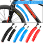 🛡️ ¡50% DE DESCUENTO AHORA! 🚲 Guardabarros telescópico 2 en 1 + Luz de seguridad: te mantiene limpio y visible, perfecto para ir al trabajo en cualquier clima 💡
