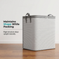 Bolsa de almacenamiento grande plegable con asas