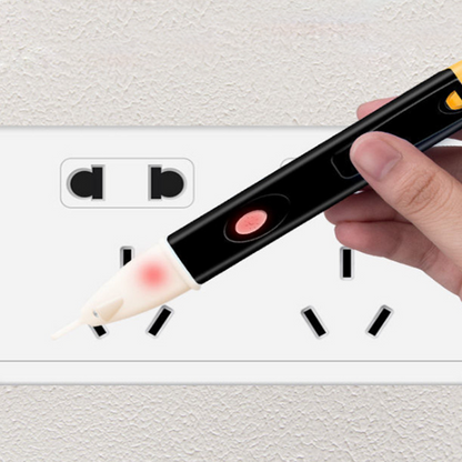 Probador de voltaje inductivo portátil con alarma sonora y luminosa