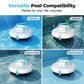 🤖¡Novedades con un 50 % de descuento!🌊Robot limpiador de piscinas | Sin cables · Potente succión · Navegación inteligente · Arranque con un solo toque · Cesta filtrante fácil de extraer🏖️