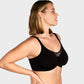 🏆 ¡Precio especial de último día: 9,99 £! 💐 Sujetador elegante, transparente y de cobertura total para mujer, tallas grandes.
