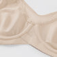 🏆 ¡Precio especial de último día: 9,99 £! 💐 Sujetador elegante, transparente y de cobertura total para mujer, tallas grandes.
