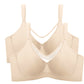 🏆 ¡Precio especial de último día: 9,99 £! 💐 Sujetador elegante, transparente y de cobertura total para mujer, tallas grandes.