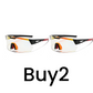 Gafas de protección elegantes para montar en bicicleta de día y de noche.
