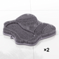 Cepillo de ducha 3D con cerdas para pies y espalda