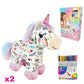 Kit para colorear un peluche de unicornio (DIY)