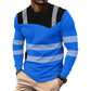📢📢50% DE DESCUENTO!! ⏰Camisa de Manga Larga con Cuello Redondo Estampada para Hombre